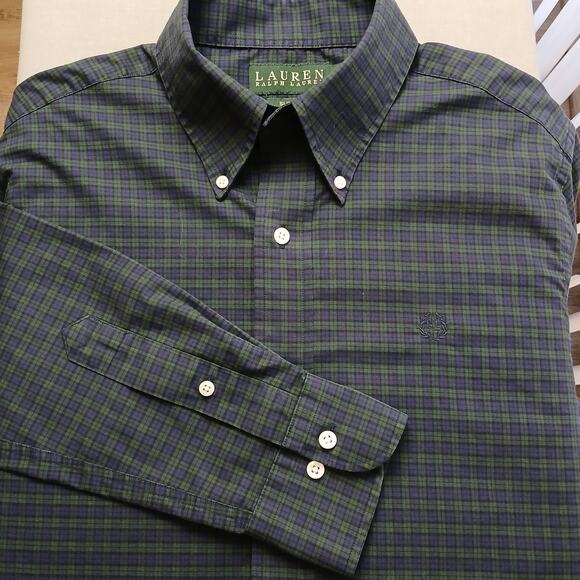 Lauren Ralph Lauren Other - Ralph Lauren Slim Fit Non Iron Button-up Shirt Mens 16.5 34 / 35 LS repaired